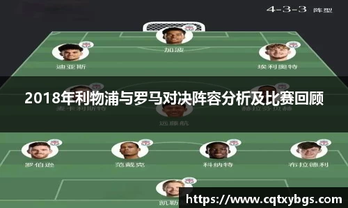 2018年利物浦与罗马对决阵容分析及比赛回顾